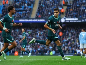 Man City Vs Brighton: Seagulls Bekuk Citizens 1-0