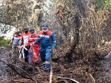 Di Balik Asap Ogan Ilir: Kisah Para Penjaga Api di Garis Depan Karhutla