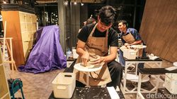 Menikmati Aktivitas Pottery dan Melukis di Tengah SCBD