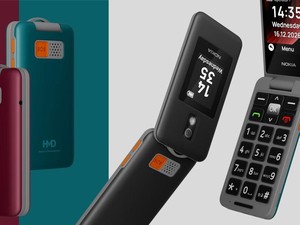 Nokia 2360 Flip Hadir, HP Lipat Klasik Punya Tombol SOS