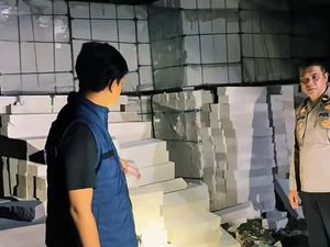 Sekuriti Curi Material Bangunan Sekolah Rakyat Polman demi Judol