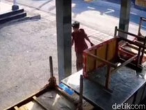 Viral! Maling Gasak Sisa Dagangan dan Uang Penitip di Pasar Sading
