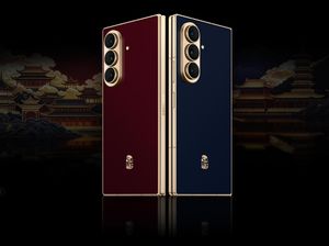 Samsung W27 Dirilis, HP Lipat Sultan Lebih Mewah dari iPhone Duo