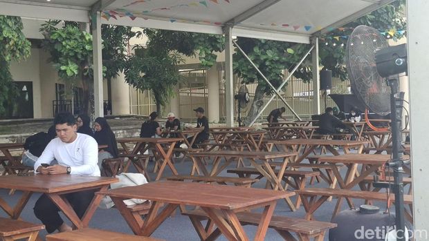 Suasana RANS Carnival di Jogja, Sabtu (31/10/2026).