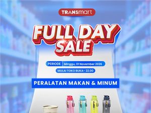 Beli Tempat Bekal Cuma Rp 12 Ribuan di Transmart Full Day Sale!