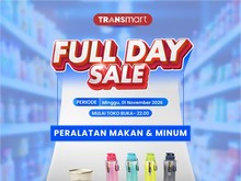 Beli Tempat Bekal Cuma Rp 12 Ribuan di Transmart Full Day Sale!