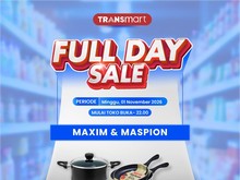 Harga Alat Masak Cuma Rp 79 Ribuan di Transmart Full Day Sale!