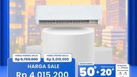 Transmart Full Day Sale Obral AC Split 1PK, Kasih Diskon Hingga Rp 1,7 Juta!