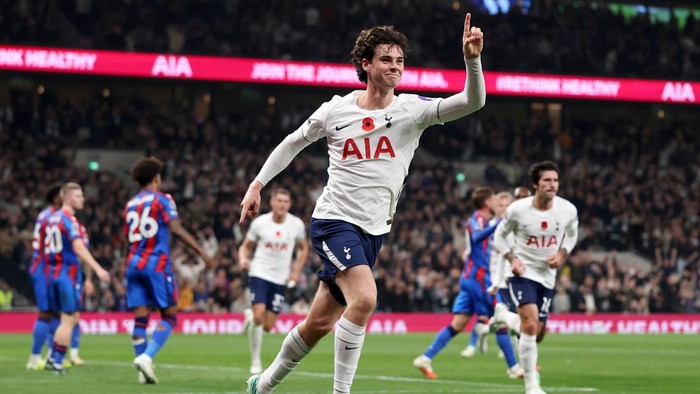 Hasil Tottenham Hotspur vs Crystal Palace. (Foto: Getty Images/Julian Finney)