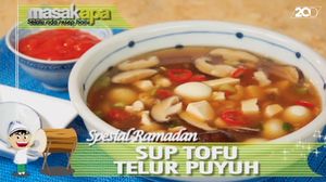 Sup Tofu Telur Puyuh