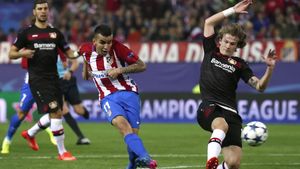 Atletico-Leverkusen Belum Ada Gol di Babak Pertama