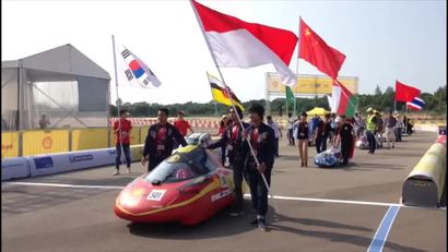 Tim Indonesia Berjaya di Shell Eco Marathon Asia 2017