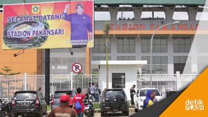 Suasana Stadion Pakansari Jelang Laga Indonesia Vs Myanmar
