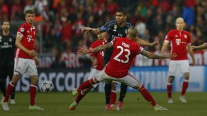 Babak Pertama, Bayern Munich 1-0 Real Madrid