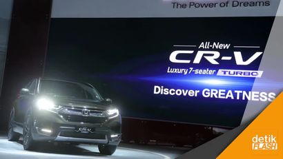Sambutlah, Generasi Kelima All New Honda CR-V Turbo