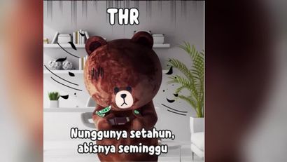 Beragam Meme Kocak Menanti THR Tiba