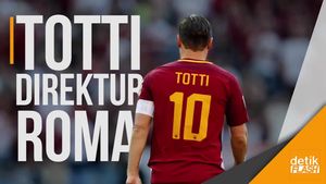 Menanti Fase Baru Totti Sebagai Direktur Roma