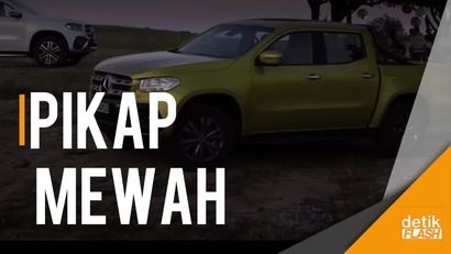 Mercy X-Class yang Tampil Futuristik dan Tangguh