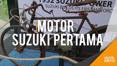 Melihat Detail Produksi Motor Suzuki Pertama di Dunia