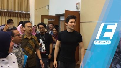 Pavel Durov Diskusi Soal Telegram Bersama Kominfo