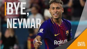 Barcelona Copot Poster Neymar