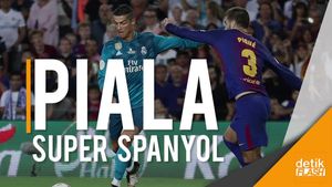 Madrid Bantai Barca di Leg Pertama