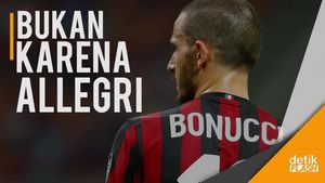 Ini Alasan Kepindahan Bonucci ke Milan Kata Sang Istri