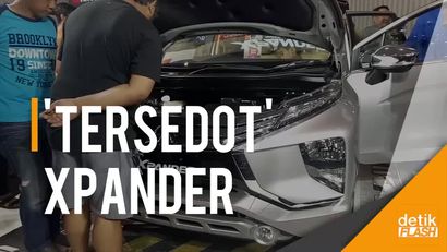 Mejeng di Surabaya, Xpander Sedot Perhatian Pengunjung GIIAS