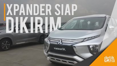 Xpander Sudah Siap Dikirim ke Konsumen 