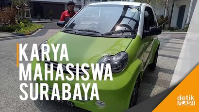 Mobil Listrik Ini Namanya Smartvi, Asli Karya Anak Bangsa