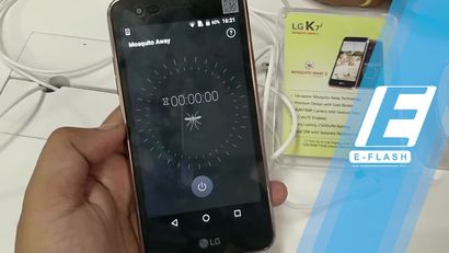 LG K7i, Smartphone Anti Nyamuk Pertama di Dunia