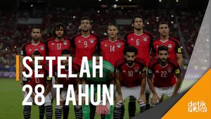 Kegembiraan Mesir Lolos ke Piala Dunia