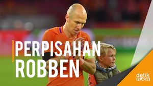 Belanda Kandas, Robben Pensiun dari Timnas