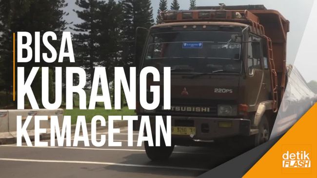 Uji Coba Larangan Truk  Masuk Tol  Cikampek Jakarta Berlanjut 