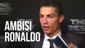Dua Kali Jadi Pemain Terbaik Dunia, Apa Ambisi Ronaldo di Piala Dunia 2018?