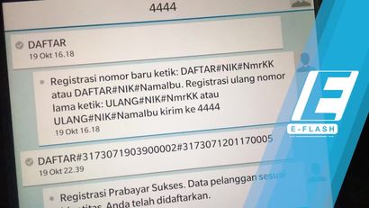 Baru Sehari, Sudah 30 Juta Pengguna yang Registrasi SIM Card