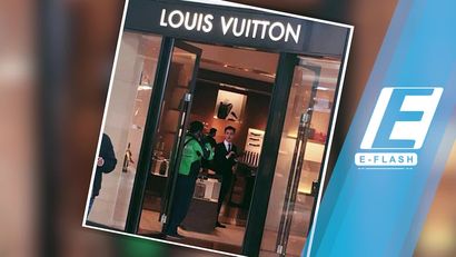 Terciduk! Heboh Driver Go-Jek Mampir ke Louis Vuitton