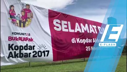 Ramai! Ribuan Pelapak Kumpul di Kopdar Akbar Bukalapak