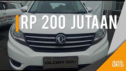 Glory 580, SUV Laris China Berbanderol Miring