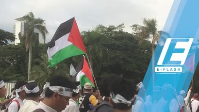 #AksiBelaPalestina1712 Jadi Trending Topic Twitter