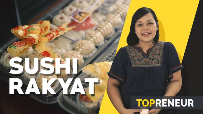 Rasakan Sensasi Makan Sushi yang  Indonesia  Banget 