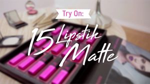 Yuk Coba 15 Lipstik Matte Terbaru!
