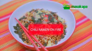 Chili Ramen On Fire