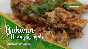 Renyahnya Bakwan Udang Goreng 