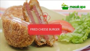 Fried Cheese Burger