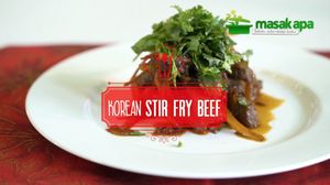 Masak Apa: Korean Stir Fry Beef