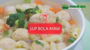 Lezatnya Sup Bola Ayam Makaroni