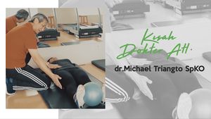 Menarik! Kisah dr. Michael Triangto SpKO yang Jadi Dokter Atlet