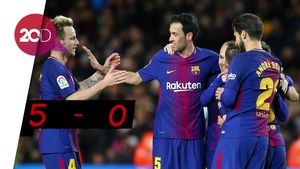 Barcelona Panen Gol di Kandang