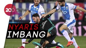 Nyaris Imbang! Asensio Bawa Madrid Unggul di Menit Akhir